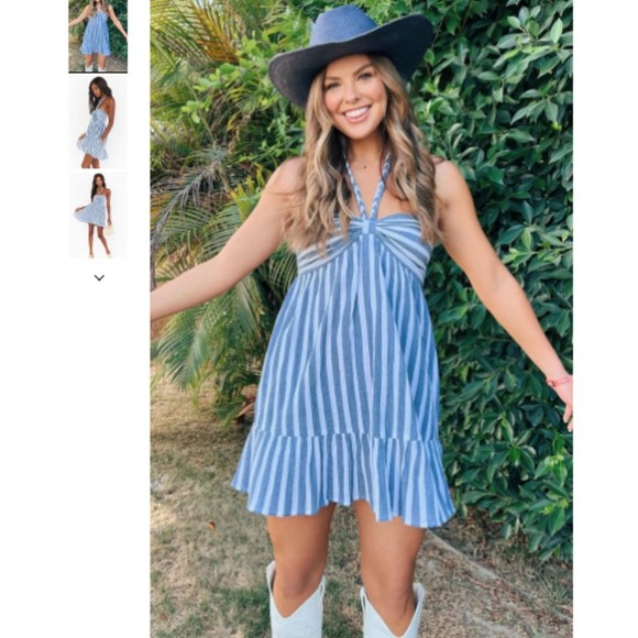 Show Me Your MuMu Dresses & Skirts - SHOW ME YOUR MUMU Johanna Mini Dress Small S Blue